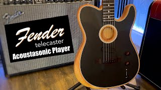 Fender Acoustasonic Player Telecaster [upl. by Ettelorahc]