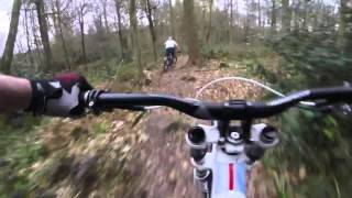 Eckington woods 26 03 16 Downhillfreeride [upl. by Boleyn205]