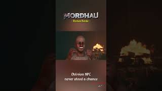 Oblivion NPC never stood a chance mordhau npc funnyshorts [upl. by Daryl969]