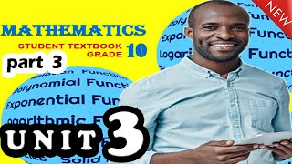 GRADE 10 Math Unit 3 Part 3  LOGARITHMIC FUNCTIONS  Ethiopian New Curriculum [upl. by Puna170]