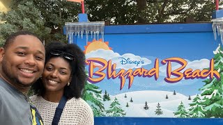 First Time Trip To Disneys Blizzard Beach Waterpark [upl. by Boleyn]