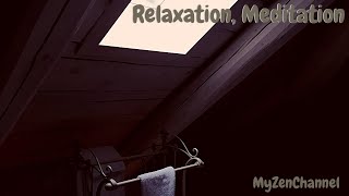 Pluie sur Velux Relaxation Méditation Aide à Dormir [upl. by Eidderf692]