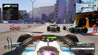 F1 24 MONACO GRAND PRIX GAMEPLAY [upl. by Eardnaed]