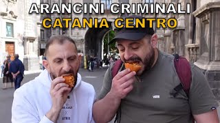 Arancini criminali CATANIA CENTRO [upl. by Codie]