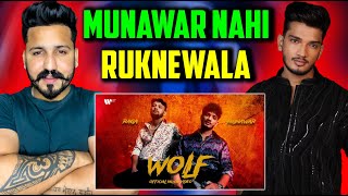 Munawar Faruqui  Wolf Reaction  Raga  Prod by Karan Kanchan  Official Music Video [upl. by Menell]