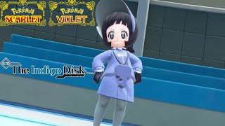 POKÉMON SCARLET amp VIOLET  INVITE POPPY BATTLE amp DIALOGUE  INDIGO DISK DLC [upl. by Ielak452]