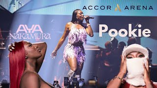 Aya Nakamura  Pookie live Paris Accor Arena 2023 [upl. by Rafaela]