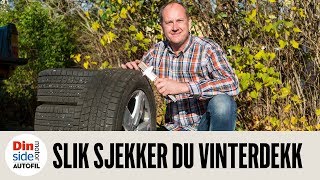 Slik sjekker du vinterdekkene [upl. by Ginsberg]