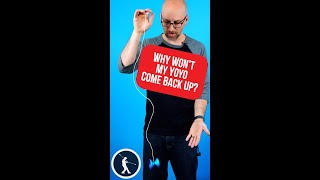 Why Wont My Yoyo Come Back Up Solved Fast Easy😅 shorts yoyo yoyotricks [upl. by Haidedej]