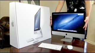 Late 2013 27inch iMac Unboxing and Specs HD [upl. by Ditzel51]