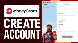 How To Create MoneyGram Account 2024  MoneyGram Online Registration Tutorial [upl. by Lemor]