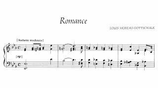 Louis Moreau Gottschalk  Romance in Eflat major RO 270 [upl. by Errot]