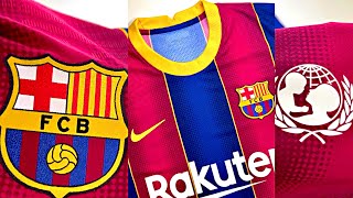 Review FC Barcelona 2021 vapor match home jersey [upl. by Jeffcott]