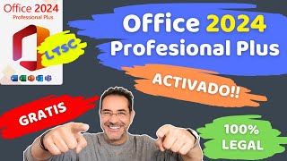 INSTALAR OFFICE 2024 Profesional Plus LTSC ✅ Gratis y 100 Legal ✅ [upl. by Blim753]