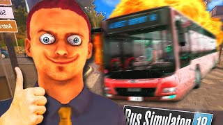 Absolutes CHAOS beim BUSFAHRER Simulator Bus Simulator 18 [upl. by Ralyat901]