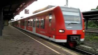 Zuggeräusche Einfahrt Ausfahrt BR ET 425 Haardbahn Sound [upl. by Emmie]