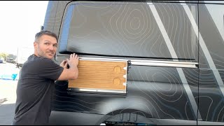 Owl Sprinter Van Trax Table Installation [upl. by Sievert]