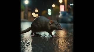 Cool Giant etruscan shrew in the streets of Hollywood at night [upl. by Llegna967]