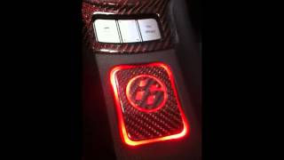 DCW Scion FRS Toyota GT86 center console plaque  accent  glow edition [upl. by Pietrek991]