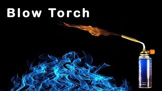 How to use Butane Gas Blow torch [upl. by Yatnwahs]