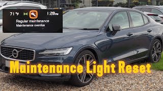 How To Reset Your Maintenance Light On A 20182022 Volvo S60 [upl. by Karlin]