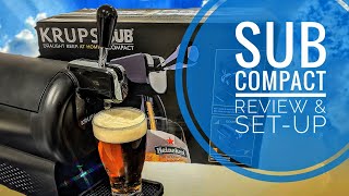 The SUB Compact Beer tap  REVIEW Unboxing Demo [upl. by Anitsyrhc]