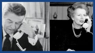 Ronald Reagan says sorry to Margaret Thatcher in private phone call [upl. by Yewed]