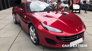 Ferrari Portofino Convoy  270 kmh Acceleration amp Tunnel Run On German Autobahn [upl. by Secnarfyram]