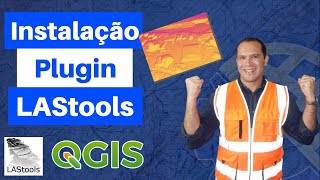 Instalação do plugin LAStools no QGIS [upl. by Weibel]