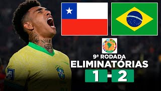 BRASIL VENCE O CHILE DE VIRADA EM NOITE DE BOTAFOGO NA SELEÇÃO BRASILEIRA CHILE 1 x 2 BRASIL [upl. by Tatum]