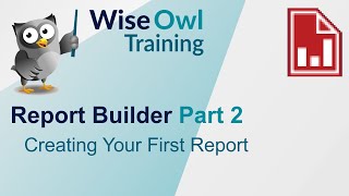 SSRS Report Builder Part 2  Creating Your First Report [upl. by Sabec]