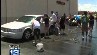 Car wash helps family of killed teen [upl. by Geraud]