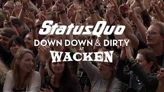 Status Quo quotRoll Over Lay Downquot Live at Wacken 2017  from quotDown Down amp Dirty At Wackenquot [upl. by Dragde]