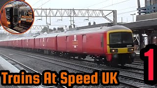 Trains At Speed UK 1 [upl. by Arras]