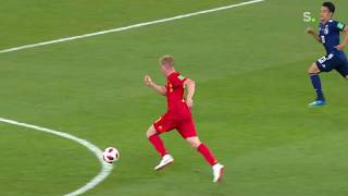 Belgium v Japan  The Best Counter Attack Ever TITANIC [upl. by Denzil]