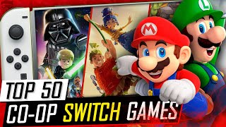 50 BEST COUCH COOP NINTENDO SWITCH GAMES 2024 [upl. by Kevan]