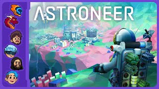 Interplanetary BaseBuilder Masterpiece  Astroneer Wholesomeverse  Part 1 [upl. by Aihsas]