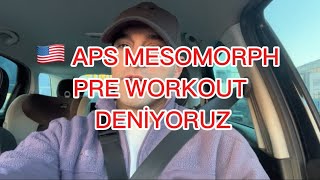 APS MESOMORPH PRE WORKOUT DENİYORUZ Tr’de 🚫 [upl. by Halyk]