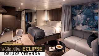 Scenic Eclipse  Deluxe Veranda Suite Walkthrough Tour amp Review 4K  Scenic Luxury Cruises [upl. by Amik901]