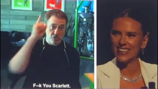 Robert Downey Jr Hilariously troll Scarlett Johansson quotF You Scarlettquot at 35th Cinematheque Awards [upl. by Rafael766]