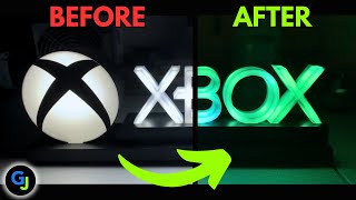 Level Up Your Game Room With This Xbox Icons Logo Light Upgrade [upl. by Huxham230]