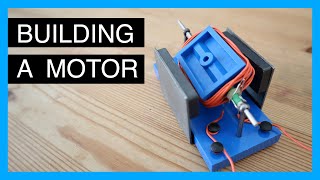 How To Build A Motor  GCSE Physics Experiment [upl. by Nissy423]