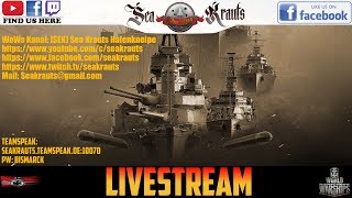 WochendLivestreamZ39  WorldofWarships SeaKrauts [upl. by Nauqan]