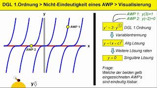 DGL 1Ordnung►Existenz und Eindeutigkeit 3 ► Visualisierung und Systemverhalten [upl. by Eirrab]