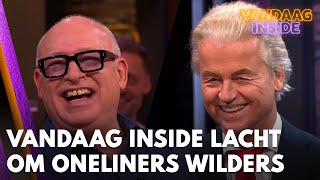 Vandaag Insidetafel lacht om oneliners Wilders Hij is verbaal echt Champions League [upl. by Maryellen]