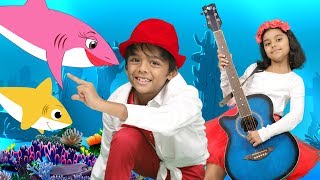 Baby Shark Dance  Dance Along Sharks Song by FunForKidsTV [upl. by Dredi]