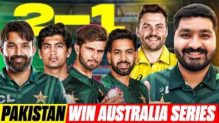 Pakistan beat Australia in the ODI Series By 21  Muhammad Rizwan  Shaheen Afridi  Haris Rauf [upl. by Ramiah485]