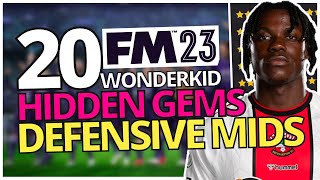 Hidden Gem FM23 Wonderkids  Defensive Midfielders [upl. by Dragone908]