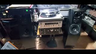 TECHNICS SL150 HIEND YAMAHA C6  PERREAUX 2150 POWER SPEAKERS VIFAAUDAX HIEND MUSIC  MALVAHO [upl. by Anilac58]