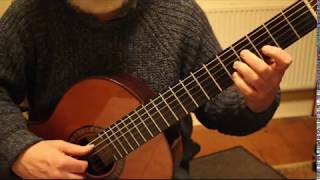 Asturias  Leyenda  by Isaac Albeniz Guitar Tutorial Part 7 [upl. by Petulah962]